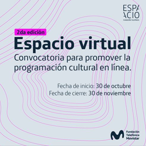 Lanzan convocatoria nacional para impulsar proyectos culturales en tiempos de COVID-19