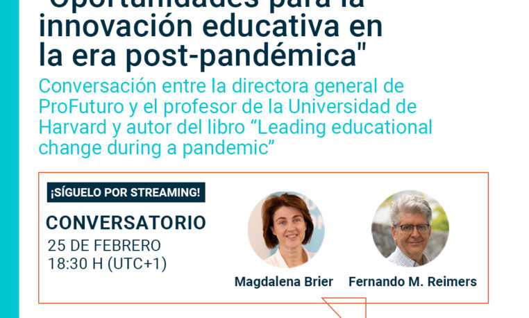 Conversatorio sobre las «Oportunidades para la innovación educativa en la era post-pandémica»