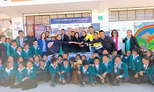 Más de 850 escolares y profesores de zonas rurales se beneficiarán con programa de educación digital