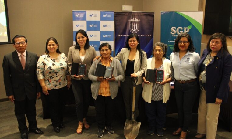 Proyecto “Generación Agrosenior” brindará herramientas y formación tecnológica a agricultores adultos mayores de Tacna